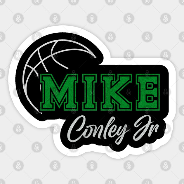 Lovely Sports Gifts Mike Proud Name Classic Styles Basketball Sticker by bright girl waving